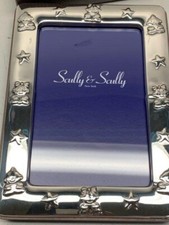 Scully  Scully Sterling Silver Baby  Stars Picture Frame Mint Condition in Box