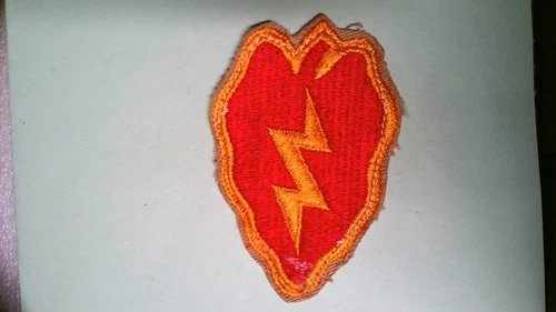 MILITARY PATCH SEW ON WW2 ERA US ARMY 25TH INFANTRY DIVISION