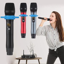 Professional Karaoke Wireless Microphone MCX-11 Handheld w/Mic System Receiver