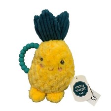 Mary Meyer Baby Sweetie Pineapple Rattle Teether Plush NWT