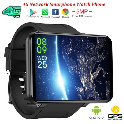 DM100 2,86" 4G LTE Smartphone Anrufuhr GPS WiFi 5MP Kamera BT Smartwatch L3S2 - Bild 1 von 13