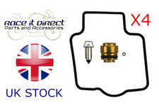 Kawasaki ZX6R ZX600F 1995-1997 Carburetor Repair Kit Carb Kit X 4 Full Set