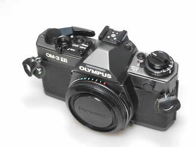 Olympus OM-3 Ti Titan Black SLR EXCELLENT | eBay