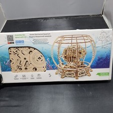 Mechanical AQUARIUM Wooden Model Kit UGears 2021 Educational Sealed NIP