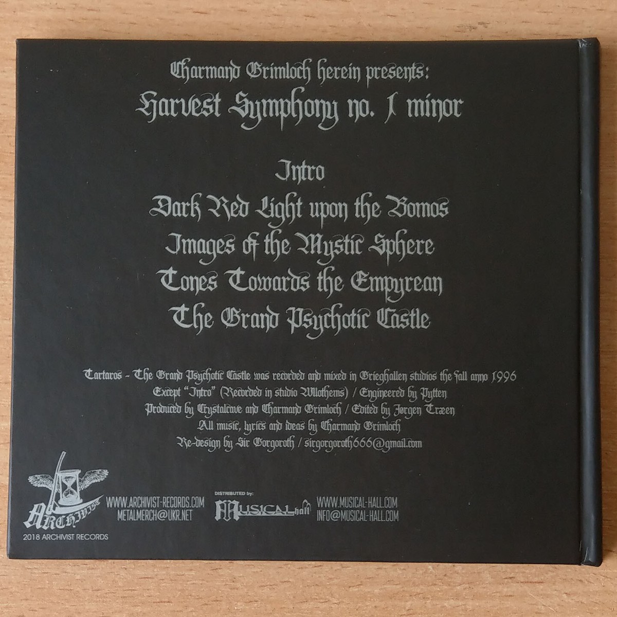 TARTAROS ‎– The Grand Psychotic Castle (Ltd. Digibook) | eBay