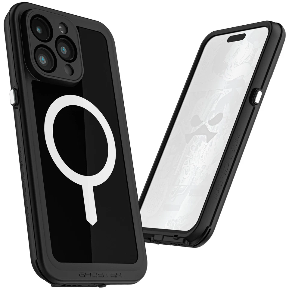 Ghostek Nautical Slim Waterproof Case Designed for iPhone 15 / Plus / Pro / Max - Image 2 of 4