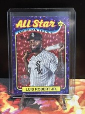 2024 Topps Series 2 Luis Robert Jr Foilboard All Star 72/75 White Sox Purple