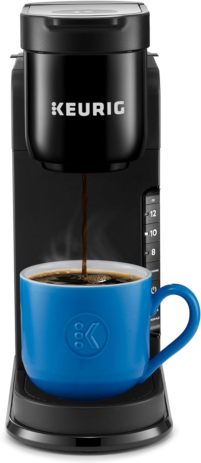 K-Express Single Serve K-Cup Pod Coffee Maker, 3 Brew Sizes, Strong Button Featu