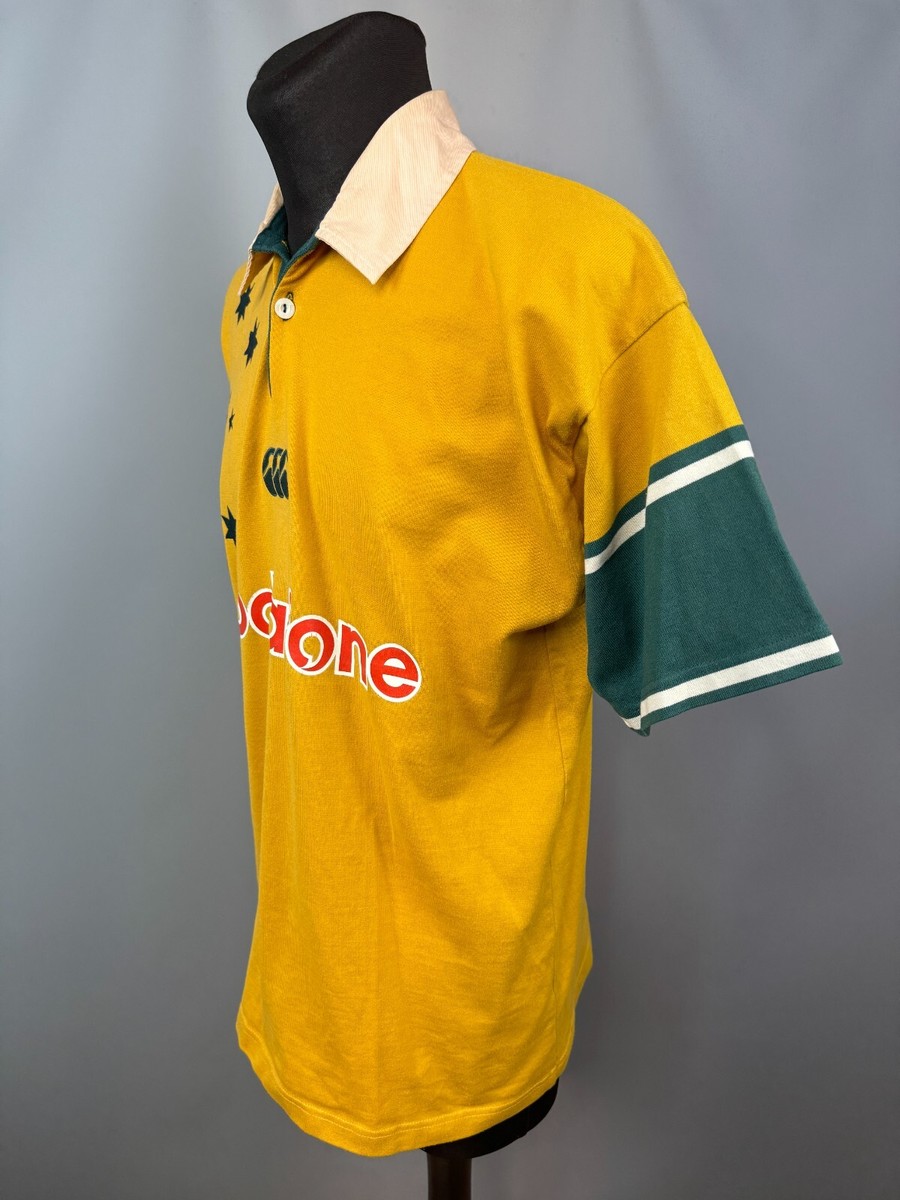 Maillot Rugby Vintage Canterbury – ABBOT ALE – Homme XL – Début 2000 – état Moyen