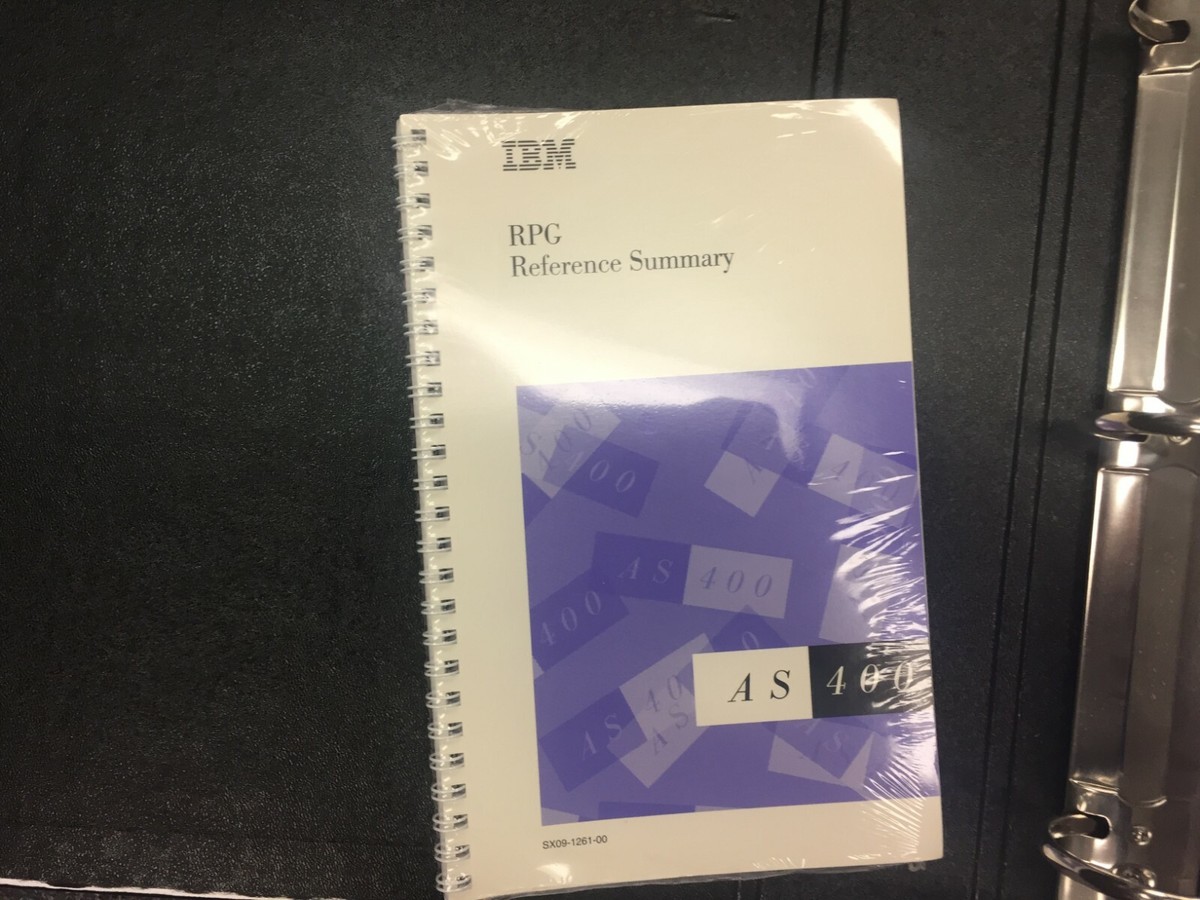 Lot of (23) IBM AS/400 System Manuals Version 3 AND 4