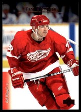 1995-96 Upper Deck #295 Tim Taylor Detroit Red Wings Hockey Card