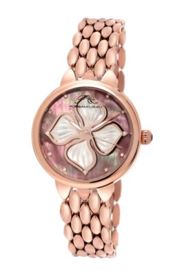 NEW Porsamo Bleu Women's Blair Diamond Bracelet Watch, 38mm - 0.06 ctw $1500