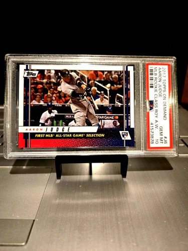 2017 Topps On Demand Aaron Judge Mlb Rookie Class ROY A,W, #J6 Gem Mt. 10 " MVP.