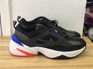 nike m2k tekno white red blue