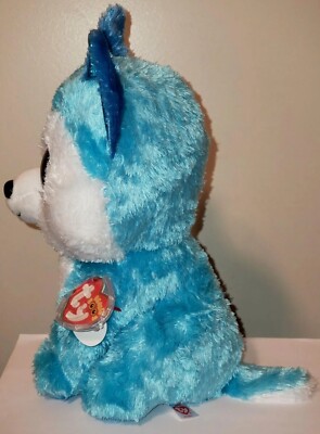 TY Beanie Boos Prince Husky – Kuscheliger Plüschhund Mit Großen Kulleraugen, Perfekt Zum Liebhaben
