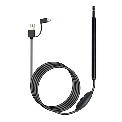 3-in-1 Visual Earpick Otoscope Endoscope 5.5mm Camrea Lens Ear Cleaning Tool - Picture 8 of 10