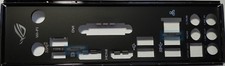 ASUS I/O IO SHIELD BLENDE BRACKET STRIX Z370-E GAMING, ROG STRIX Z370-E GAMING