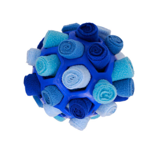 Pet Snuffle Toy Sniffing Treat Puzzle Feeder Toy Dog Foraging Nose Training Ball - Picture 34 of 38