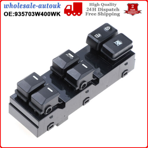 Driver Side Power Window Switch Replacement for SPORTAGE 2011-2016 Front LH Left - Picture 4 of 10