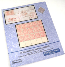 Firby 2004 Stamp Auction Catalog BNA Canadian Beaver Newfoundland Collections