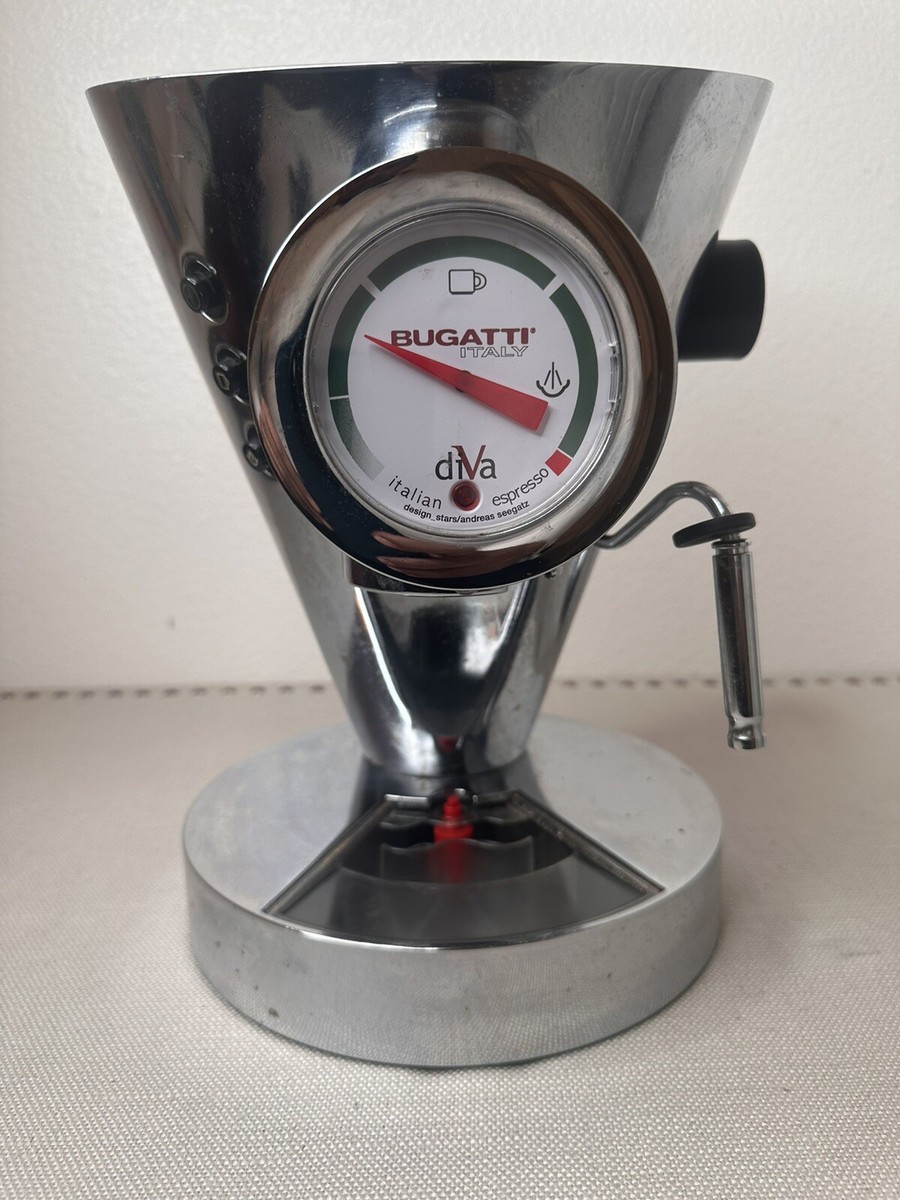 BUGATTI DIVA 1 GROUP ESPRESSO COFFEE MACHINE STAINLESS HOME BUGATTI DIVA 1 GROUP ESPRESSO COFFEE MACHINE STAINLESS HOME