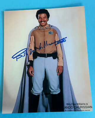 Billy Dee Williams  -  STAR WARS  -  signed, original Autogramm !!!