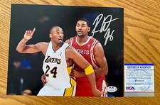 Ron Artest Metta World Peace Signed 8x10 Photo PSA COA Kobe Bryant RARE