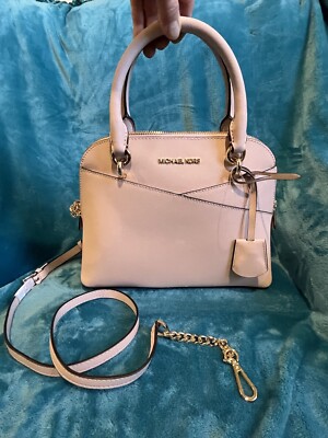 s-l400.jpg Michael Kors Jet Set Travel Medium Saffiano Leather Dome Satchel main image 0