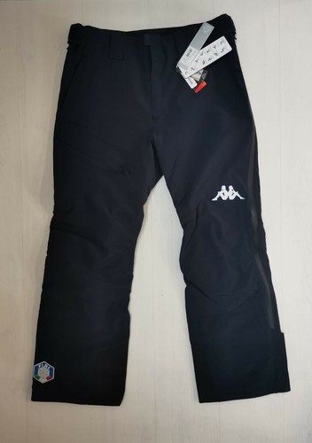KAPPA FISI 626 A FZ ZIP INTERA UOMO PANTALONE SQUADRA NEVE PANTALONI SCI  361176W | eBay