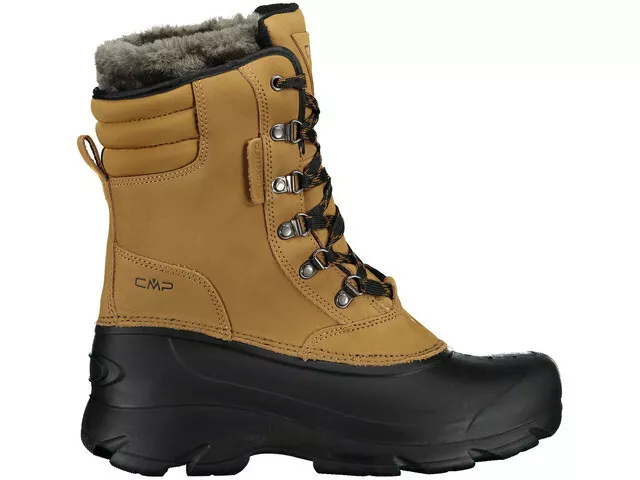 DOPOSCI DONNA CAMPAGNOLO CMP KINOS 38Q4556 P659 NEVE SNOW BOOT IMBOTTITO  SENAPE