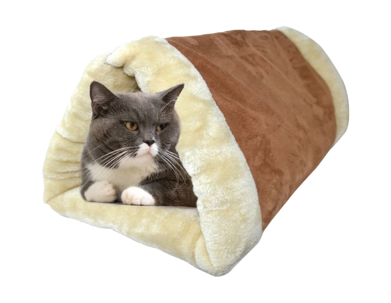 SELF HEATING CAT TUNNEL AND BED - CAT SELF HEAT PAD | eBay