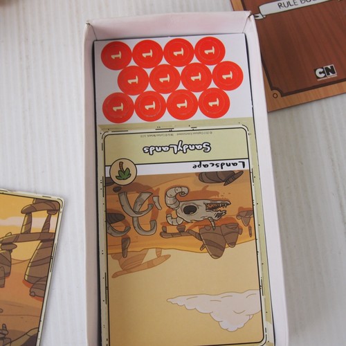 Adventure Time Card Wars BMO vs Lady Rainicorn 2013 card game complete in box - Picture 10 of 19