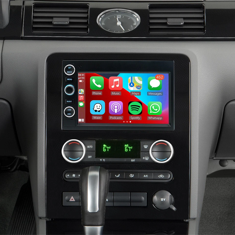 Touch Screen CarPlay For Mercury Sable 2008-2009 Android 13 Car Stereo Radio GPS - Image 3 of 4