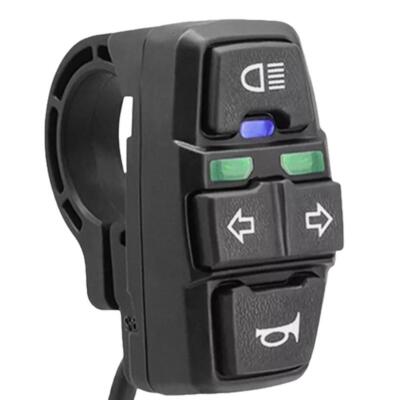 3 in1 Electric Bike Switch Headlight Turn Signal Horn Switch ON/OFF кσ F2H1