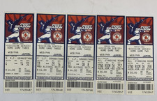 2004 Lot of 5 Red Sox Division Series Ticket Stubs Playoffs Pennant