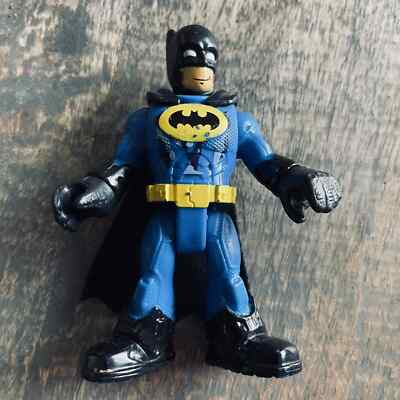 Imaginext Batman RARE Blue Figure Fisher Price DC Super Friend Figure Toy 