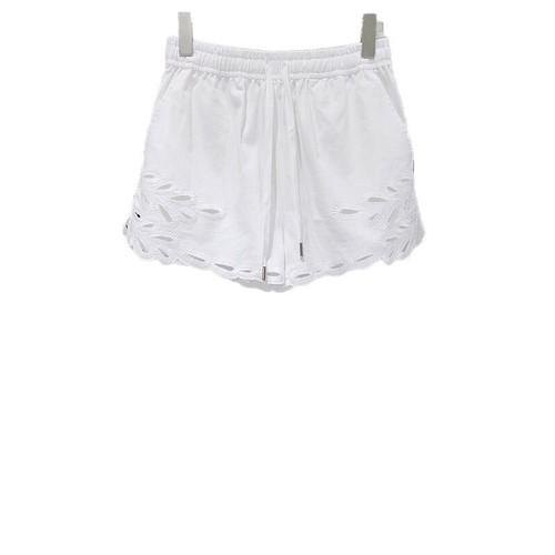 ISABEL MARANT Francés Blanco Damas, Hueco Bordado Cuello en V Top, Conjunto de Pantalones Cortos - Imagen 5 de 26