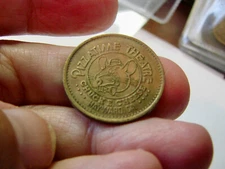1981 CHUCK E CHEESE TOKEN HAYWARD CALIFORNIA PIZZA TIME THEATRE