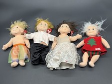 FOUR ty Beanie Babies Job Lot - Beanie kids Neolle, Cookie, Angel and Chipper