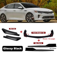 Front Bumper Lip Spoiler Splitter Side Skirtrear Lip For Kia Optima 2010-2020