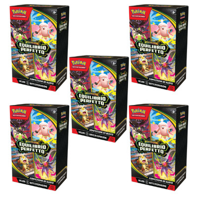 Pokemon Perfekte Balance 5x Bundle 6 Umschläge DEU Box Sealed TCG Pokémon