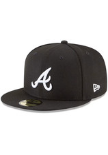 Atlanta Braves New Era Authentic On-Field 59FIFTY Fitted Hat 7 5/8 Black