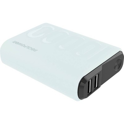 RealPower PB-10000PD+ Powerbank 10000 mAh USB PD Lithium Grün