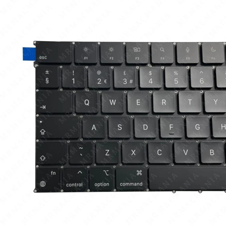 Keyboard for Apple MacBook Air A3240 M4 2025 UK Layout With Backlight & Screws
