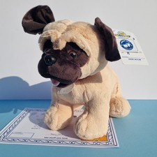 Build A Bear Pug Dog Plush Promise Pets BNWT 