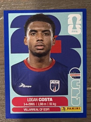 2026 Panini FIFA World Cup Logan Costa CPV 3 Cape Verde Blue Parallel Sticker