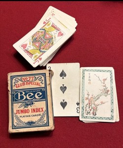 Bee Jumbo Index Playing Cards | eBay