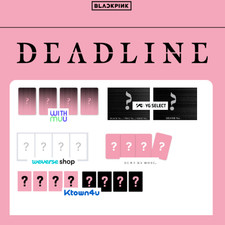  PRE-ORDER BLACKPINK 3rd MINI ALBUM DEADLINE POB EVENT PC OT4 SET ONLY POB 