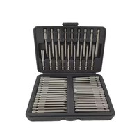 Bits Satz 50-Teilig Torx Vielzahn Vierkant Schlitz Kreuz Sechskant Uvm.