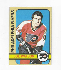 1972-73 TOPPS JOE WATSON #156 PHILADELPHIA FLYERS